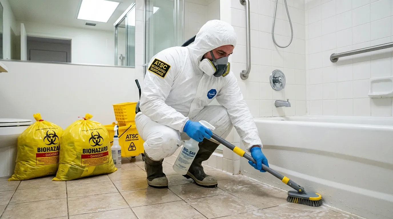 Decontamination equipment deployed for Blood Cleanup in North Andover